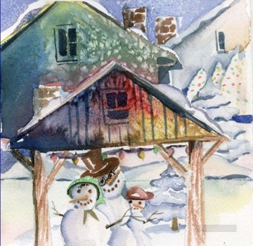 Para niños Painting - XS063 niños Papá Noel Navidad